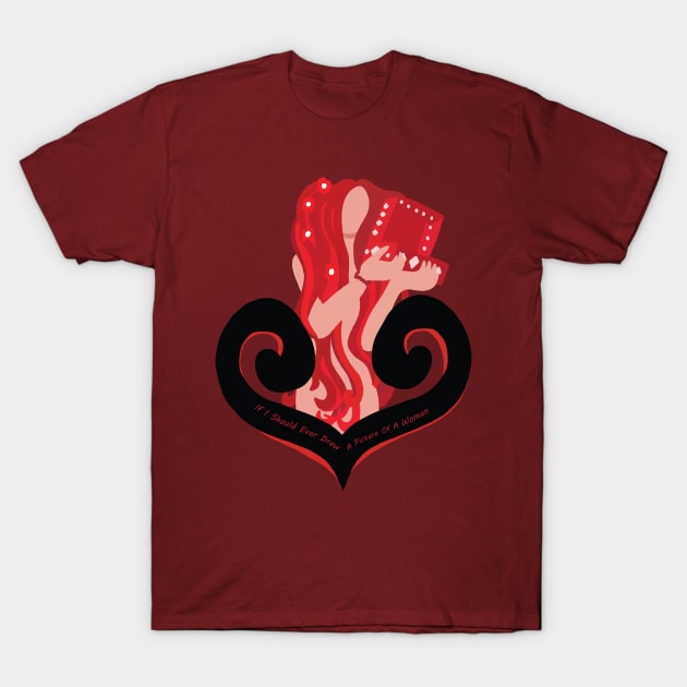 Woman T-Shirt by Whitelaw Comics